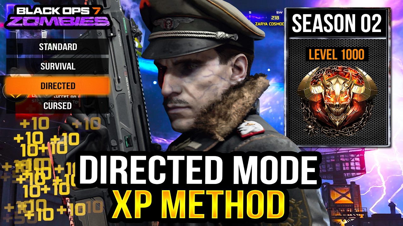 Black Ops 7 Zombies ★ НОВЫЙ способ получения опыта в режиме Directed Mode! 750 000 XP каждые 24 ч...