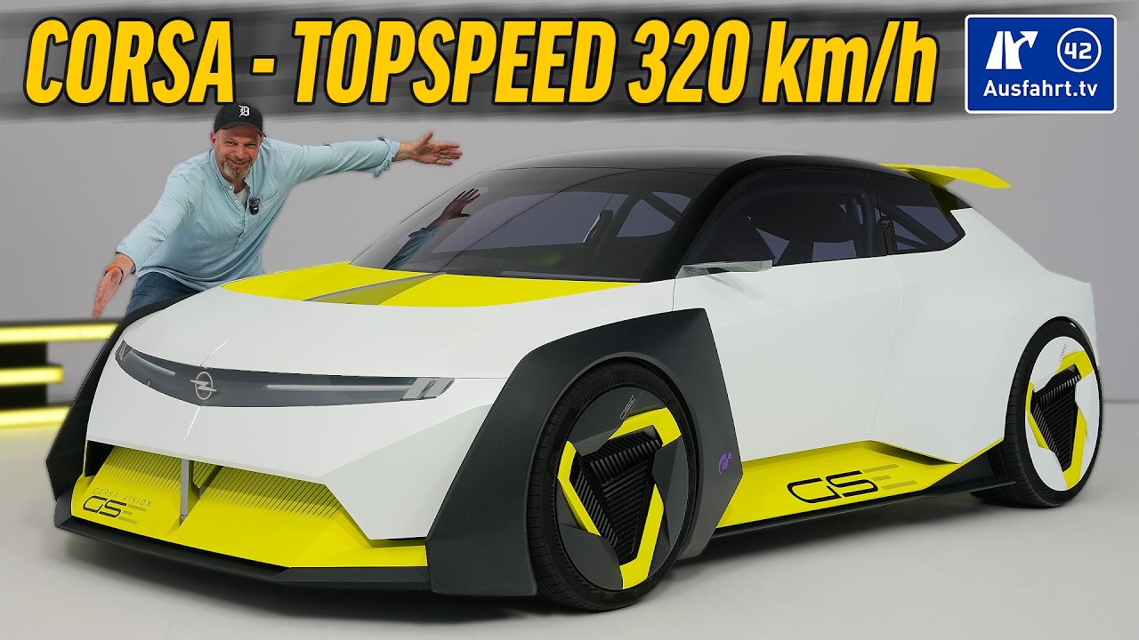 2025 Opel Corsa GSE Vision Gran Turismo 7 - Weltpremiere, Sitzprobe,