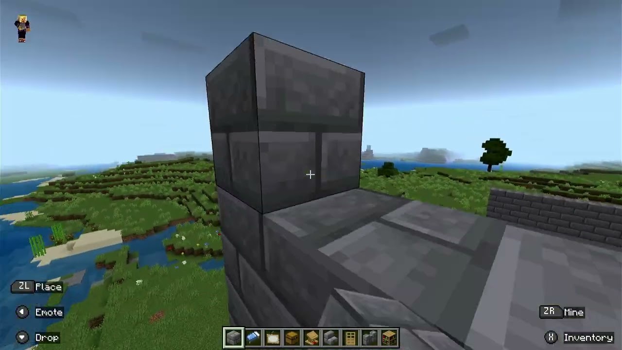 Minecraft - build a castle