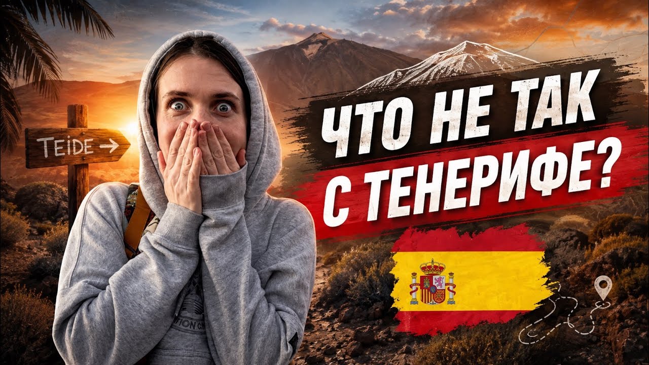 ТЕНЕРИФЕ — рай на земле или нет? ПУТЕШЕСТВИЕ на Канарские острова