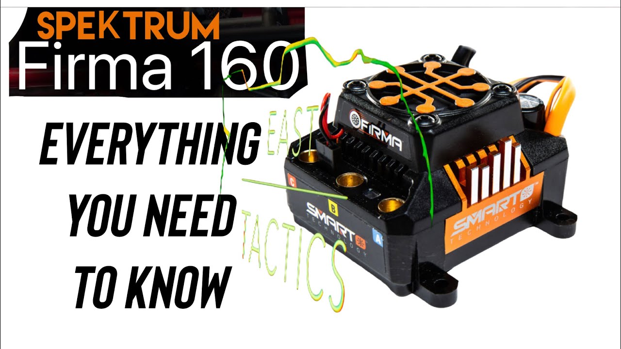 Spektrum Firma 160 — Полное руководство по настройке — Конечные точки дроссельной заслонки, калиб...
