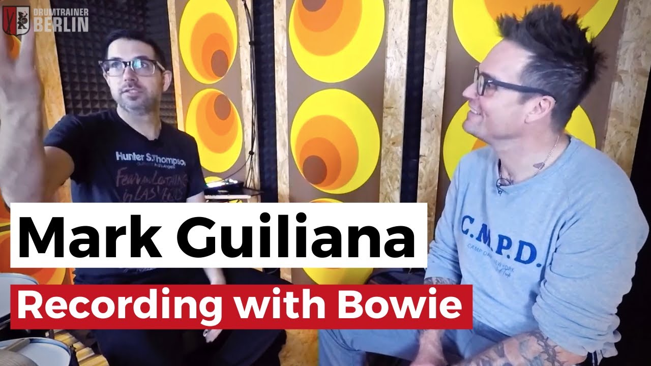 Mark Guiliana discusses recording with David Bowie on Blackstar