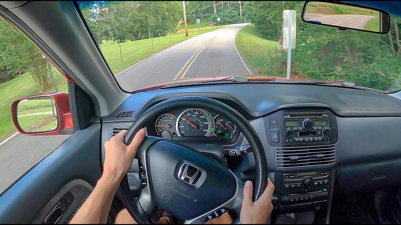 2003 Honda Pilot EX 4WD - POV Test Drive (Binaural Audio)