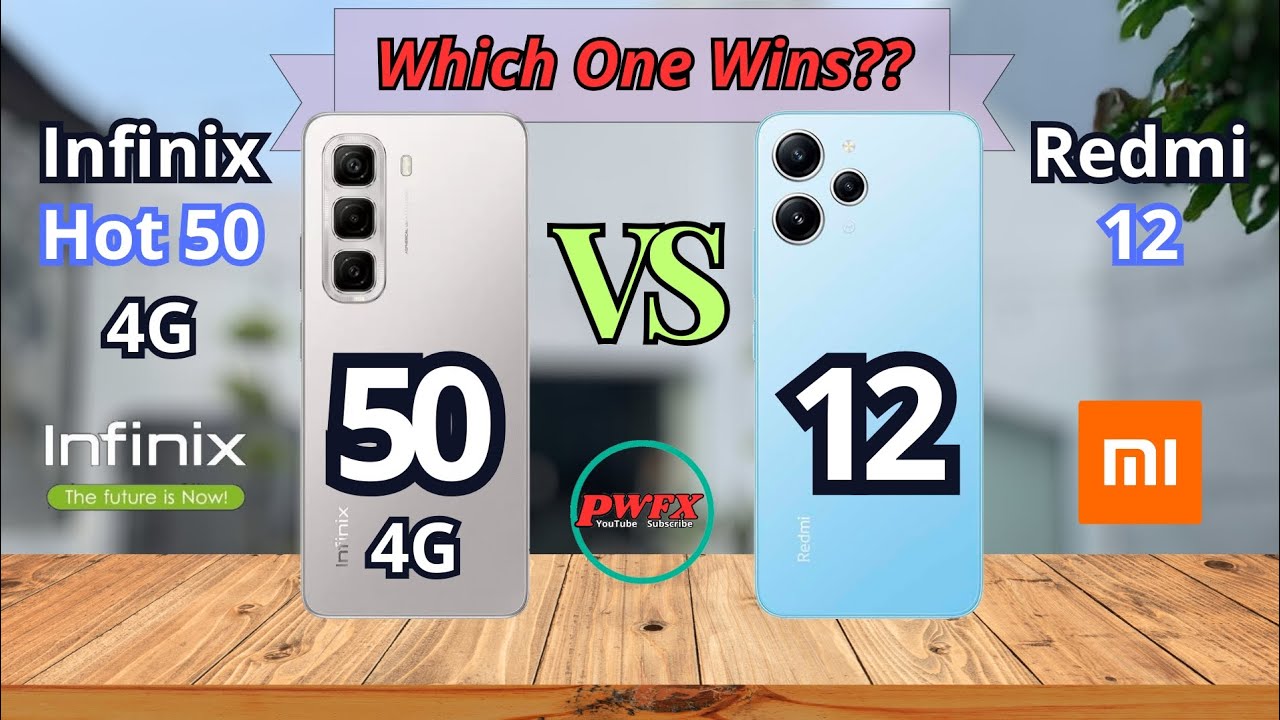 Infinix Hot 50 4G vs Redmi 12, Redmi 12 vs Infinix Hot 50 4G, Redmi 12, Infinix Hot 50 4G,Helio G100