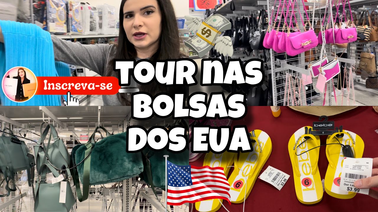 QUANTO CUSTA BOLSAS DE MARCA NA BURLINGTON DOS EUA?