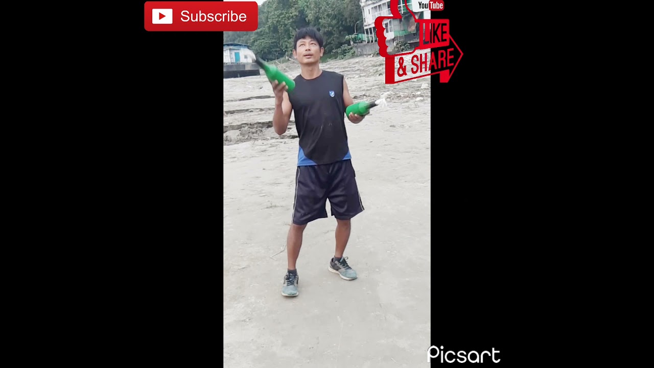 how# to improve#stand#talent#bottles#2nd step fire juggling 2btls came step by step camnigson 3btls