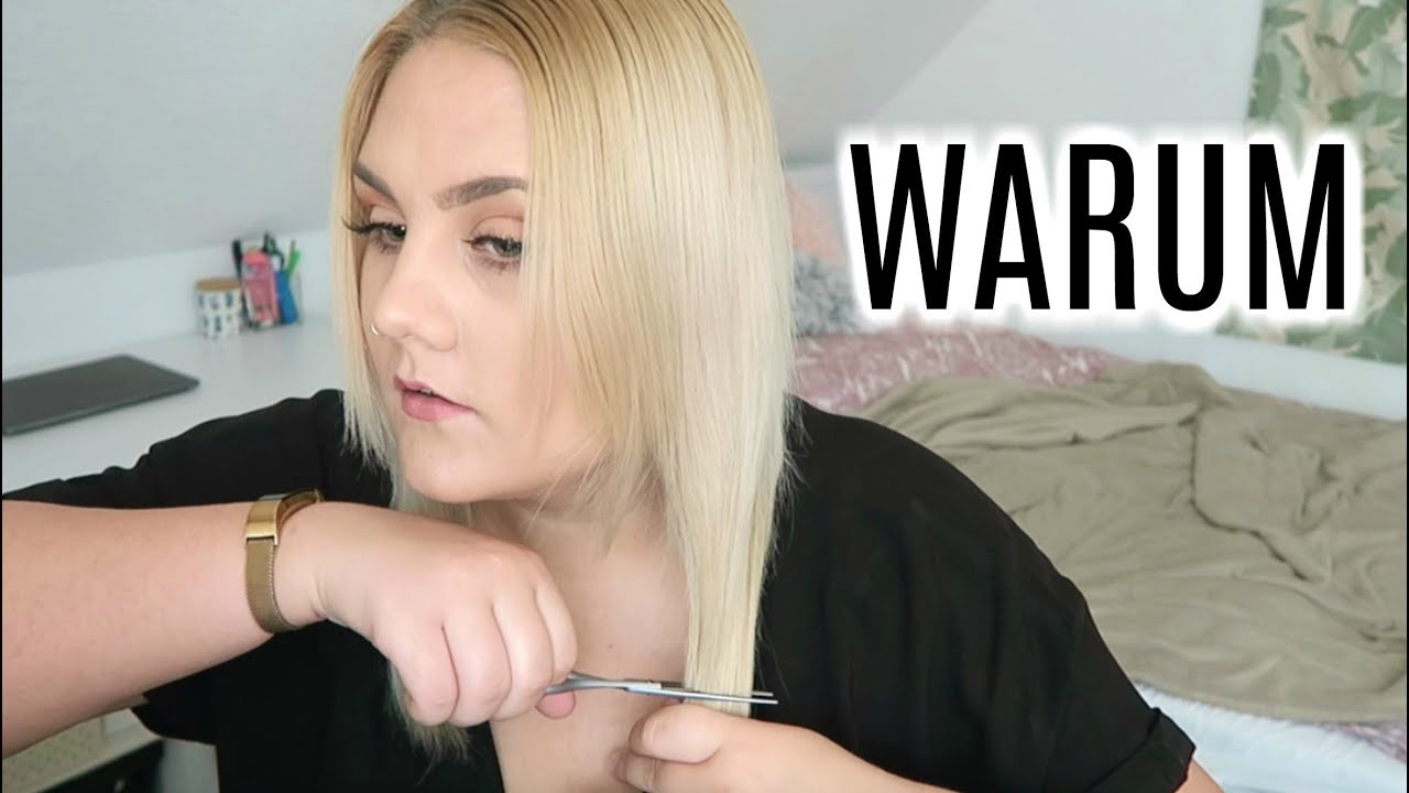 ICH SCHNEIDE MEINE HAARE AB
