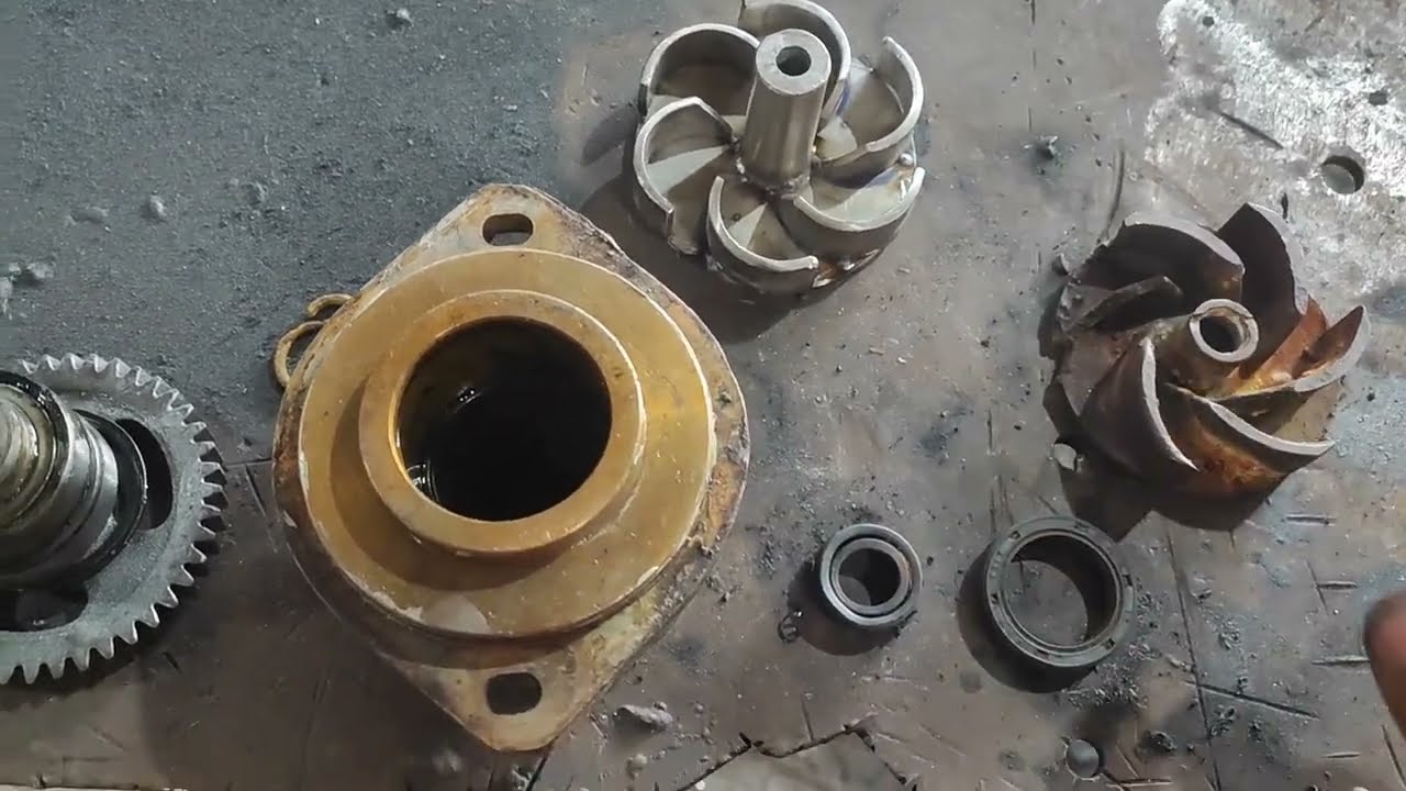 Rotor de bomba de &aacute;gua em inox