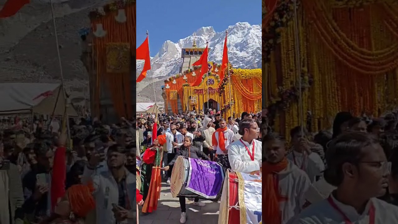 Kedarnath Dham Yatra 2024 || Char Dham Yatra || #shorts #kedarnath #kedarnathtemple #shiv