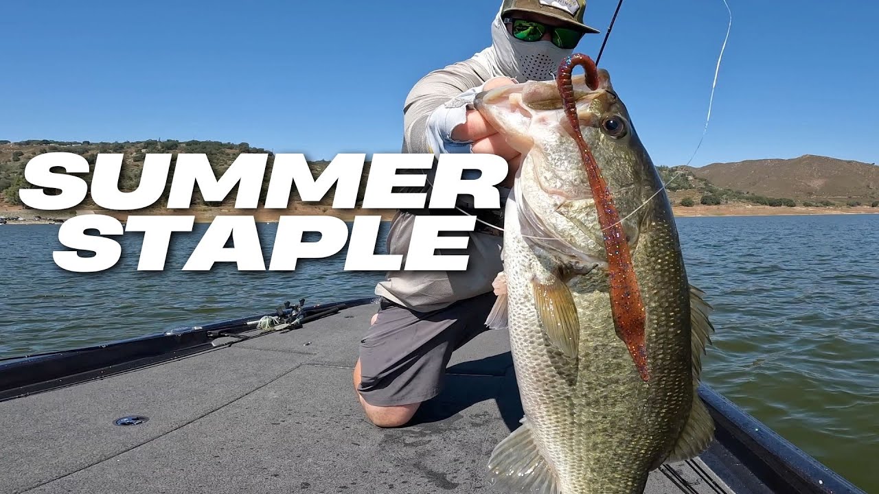 Bass Wouldn’t Eat Anything…Until I Tied On This 10” Worm
