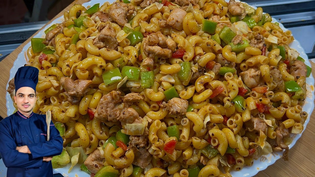 How To Make Chicken Macroni Recipe By Chef M Afzal|