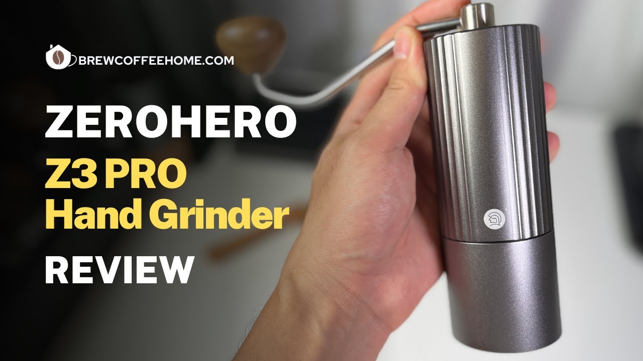 ZeroHero Z3 Pro Hand Grinder Review - How's This Affordable Grinder? #handgrinder #coffeegrinder
