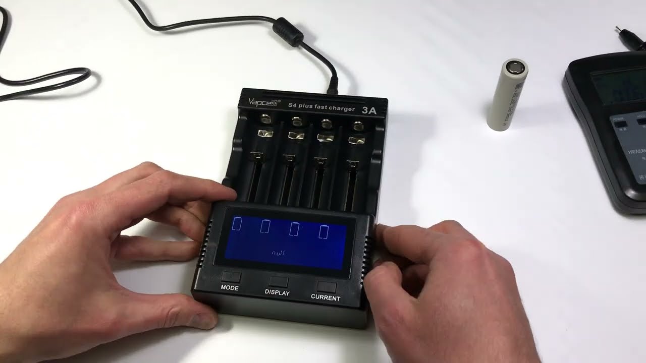 Измерение IR на YR1035+, и его подобие на SkyRC MC3000, Nitecore SC4, Opus BT-C3100, Vapcell S4 plus