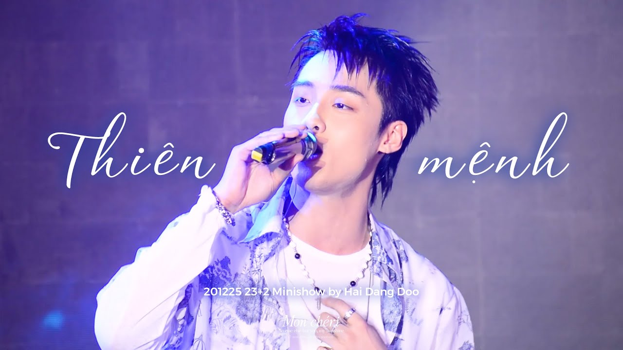 251220 HẢI ĐĂNG DOO 'THIÊN MỆNH' | FANCAM | 23+2 MINISHOW BY HAI DANG DOO