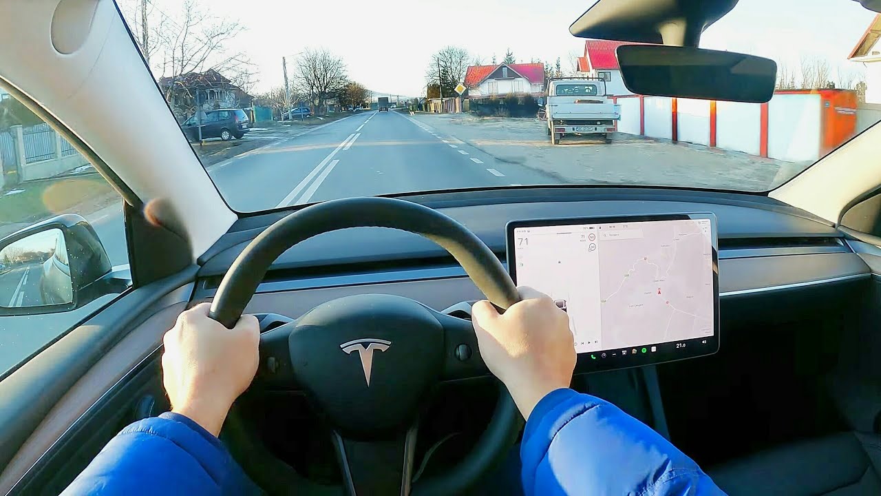 POV Drive in Tesla Model Y Dual – Acceleration, Autopilot & Daily Driving!