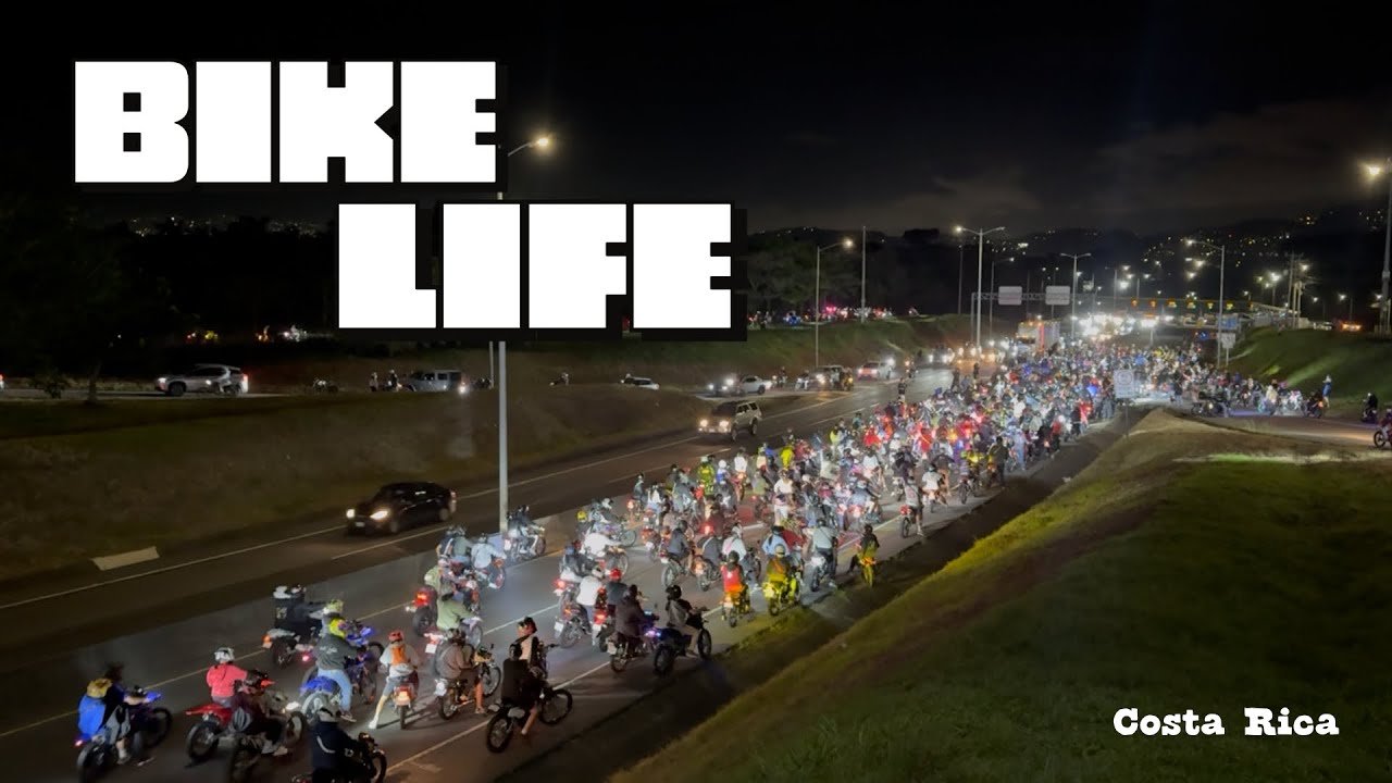 La rodada m&aacute;s grande de Costa Rica 🇨🇷🔥 +1000 motos y visitas internacionales 🏍️🌎 #bikelife#costarica