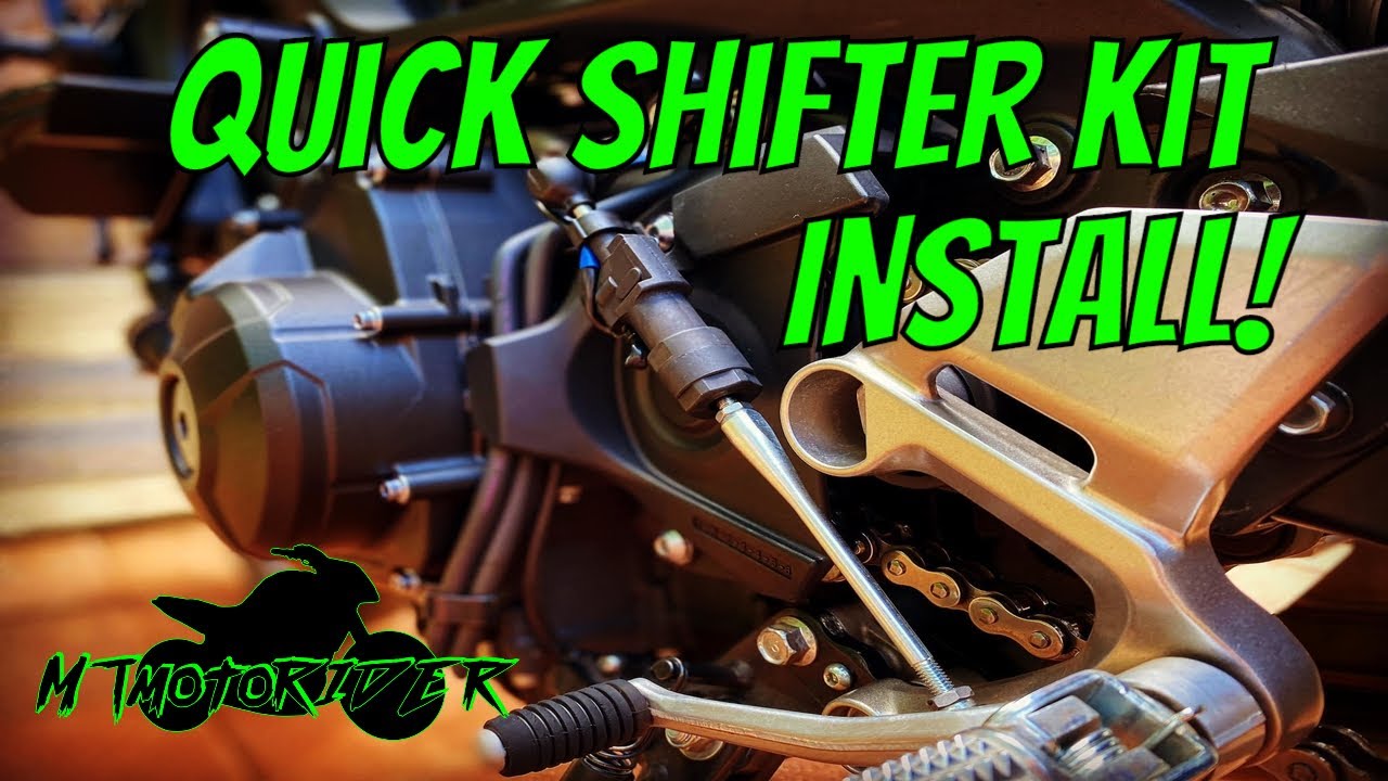 QUICK SHIFTER KIT INSTALL | 2019 Yamaha MT-09 | MTmotoRIDER