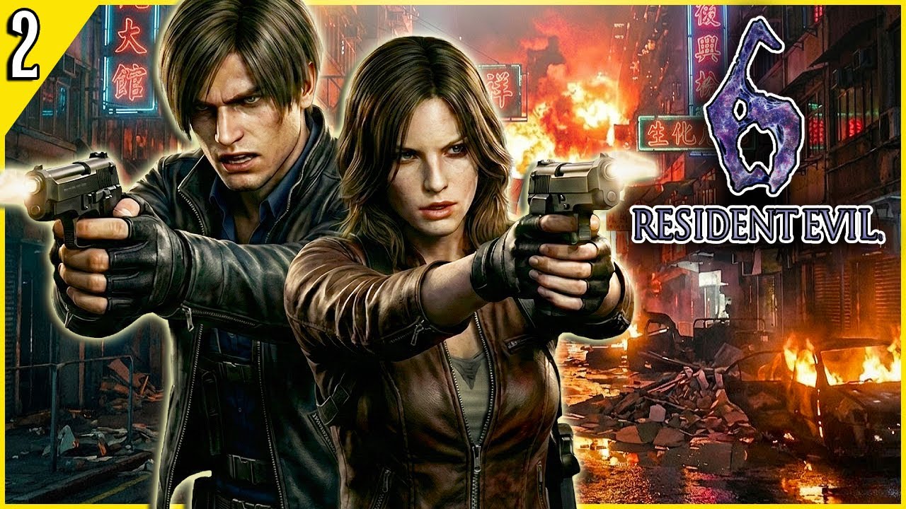 Resident Evil 6 | Леон и Хелена | Часть 2 | Без комментариев