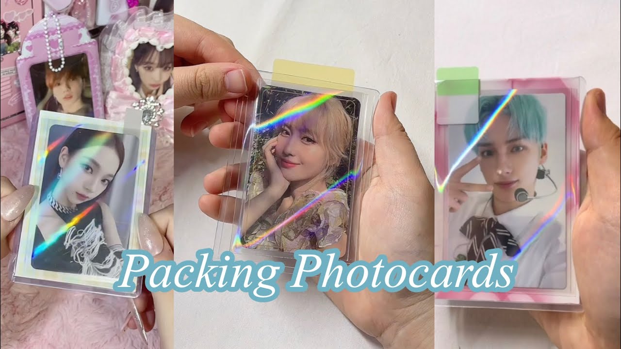 🛼💿 Packing Kpop Photocards #14 [ ASMR ] ✨| tiktok compilation |