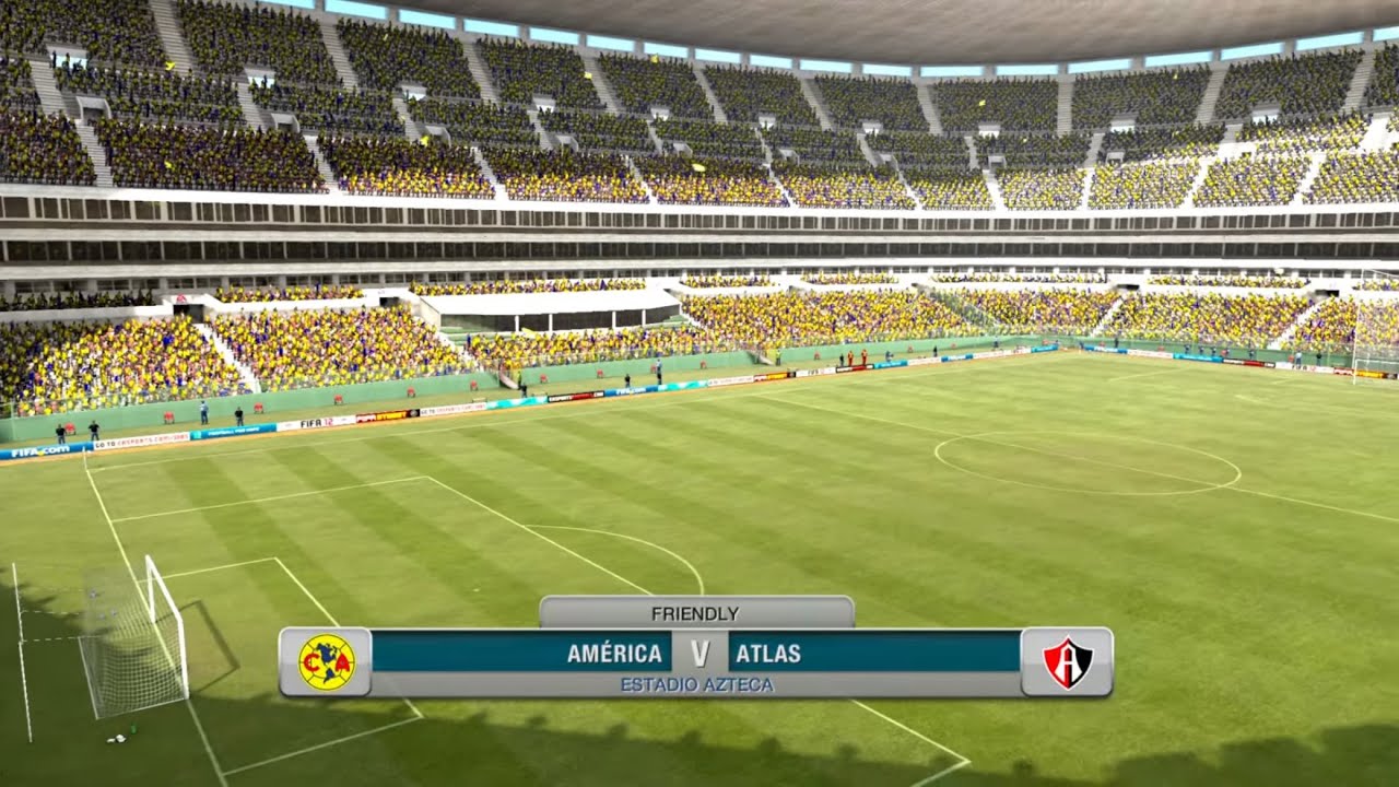 FIFA 12 (PS3) Gameplay - America vs Atlas