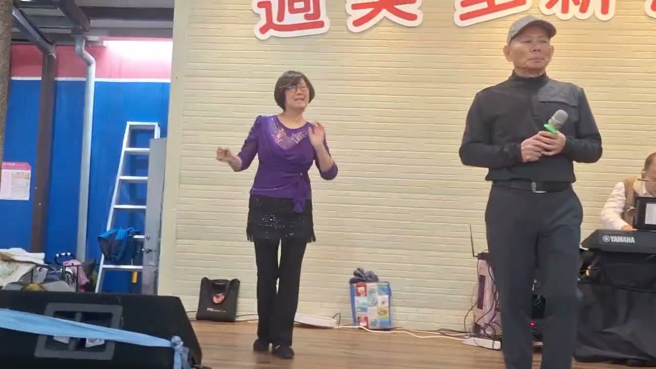 295*英台*週美里新春揮毫歌唱班演唱
