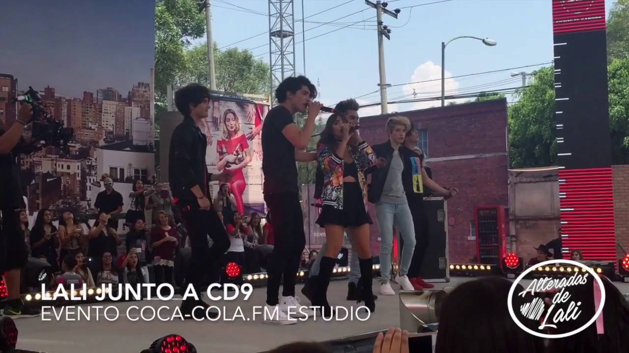 Lali junto a CD9 en CDMX
