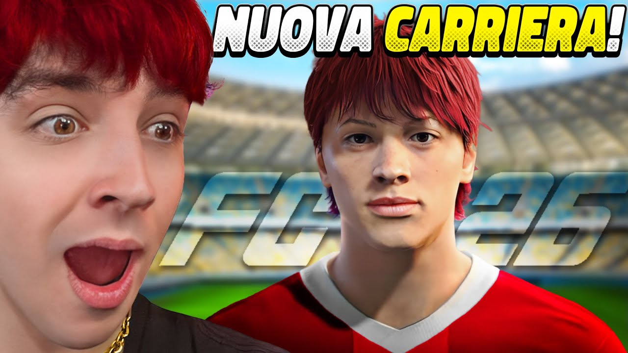 INIZIO LA CARRIERA GIOCATORE SU FC 26!!