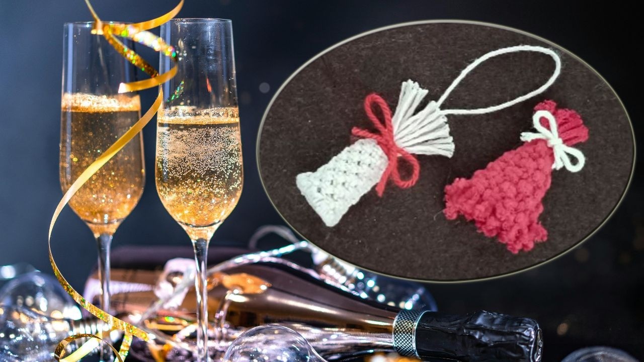 Macrame bell making   🥰🥰 DIY Macrame Christmas Ornaments - DIY - Christmas Craft - For beginners