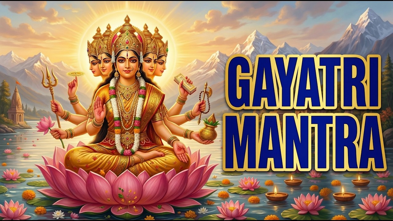 Gayatri Mantra | 60 Minutes | Powerful Vedic Chanting for Wisdom, Peace & Positivity