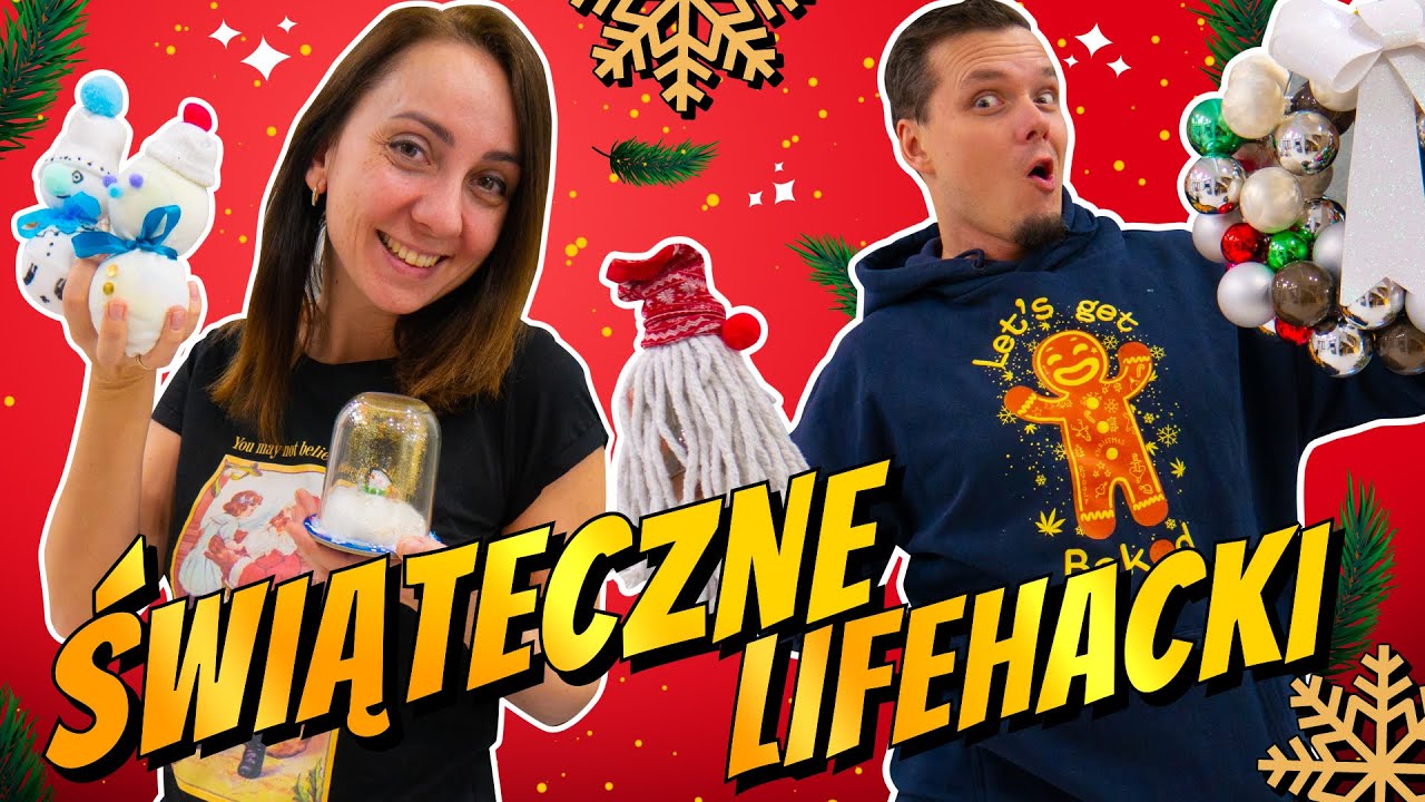 ŚWIĄTECZNE LIFEHACKI ODC 19 Srebrny przycisk YouTube