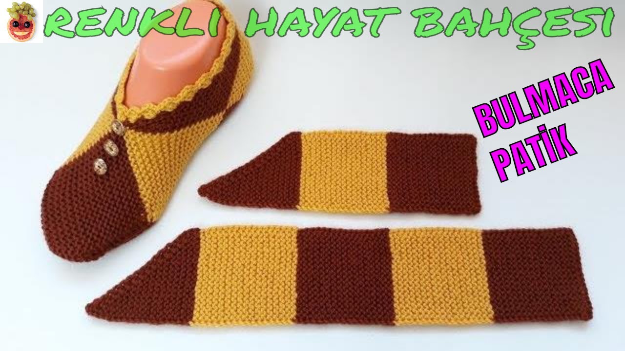 İki Şişle Örülen Bulmaca Patik Modeli  -  Anlatımlı Yapılışı -  Örgü Dantel Oya El İşi