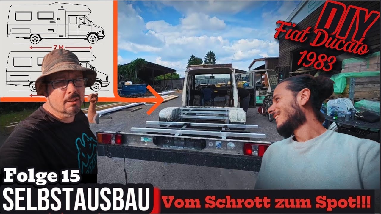 So beginnt der DIY Selbstausbau! Fiat Ducato 1983 Alkoven DoKa | Vom Schrott zum Spot | Folge 15 🚐
