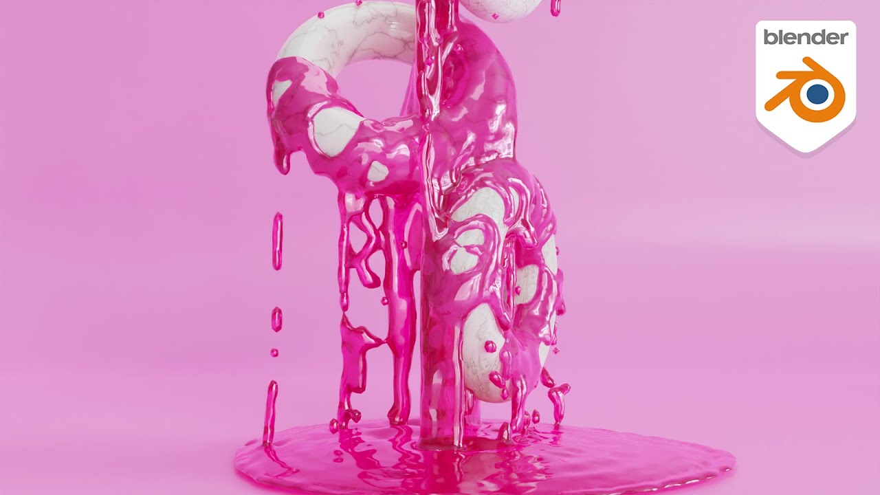 Easy Blender Fluid Simulation | Water Simulation (Blender Tutorial)