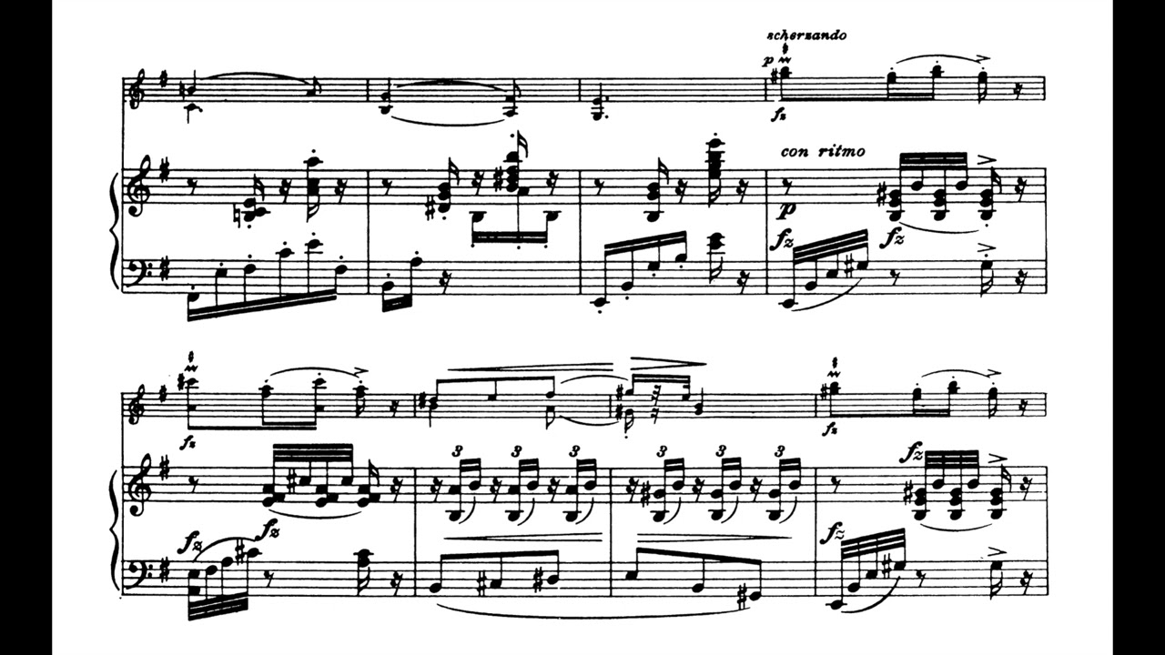 Dvorak - Kreisler - Slavonic Dance No.2 (piano accompaniment)