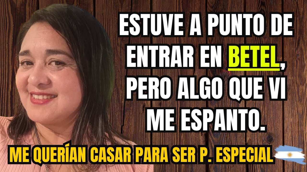 ⚠️Estuve en betel y me querían casar obligatoriamente en JW - Entrevista a Silvana Ex testigo jehova
