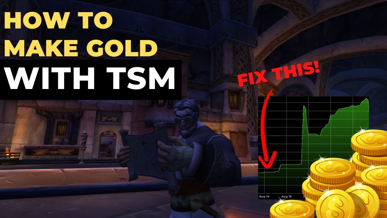 How to make gold with TSM - WITHOUT any Strings  |  Gold Guide