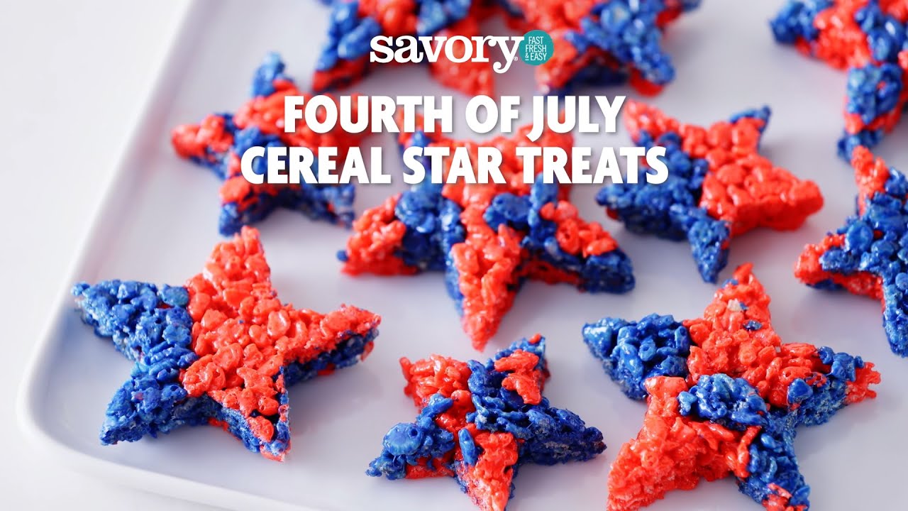 Fourth of July Cereal Star Treats | Savory by Stop & Shop