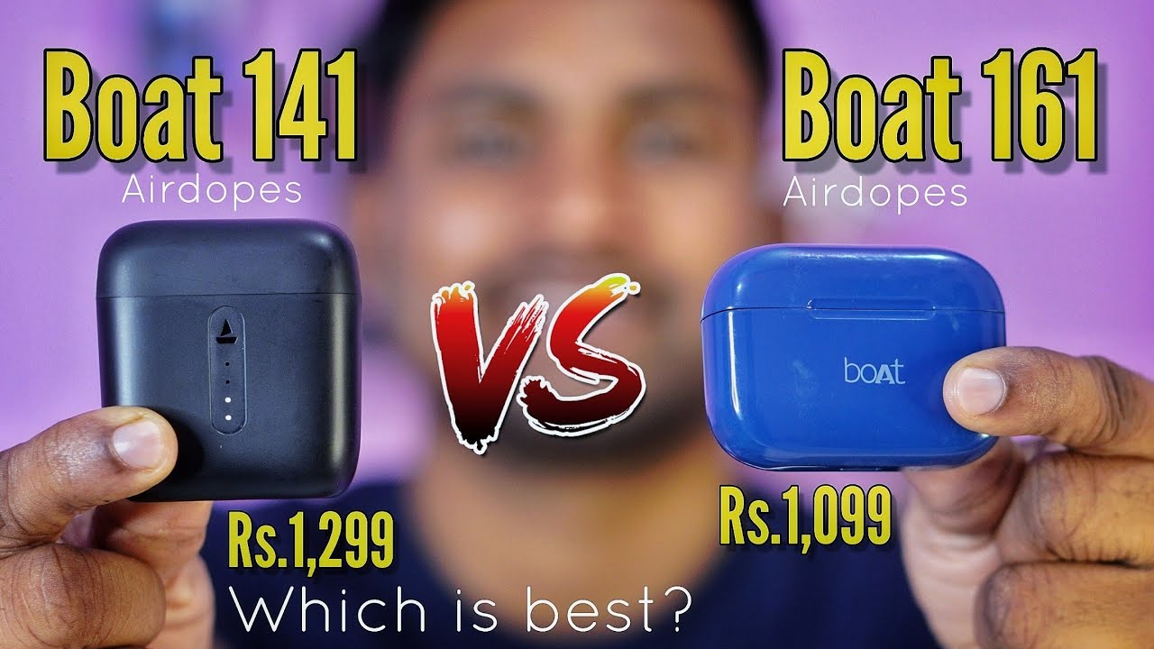 Boat Airdopes 161 Vs Boat Airdopes 141 🔥 | Which is best? | Sound Bass | Hindi