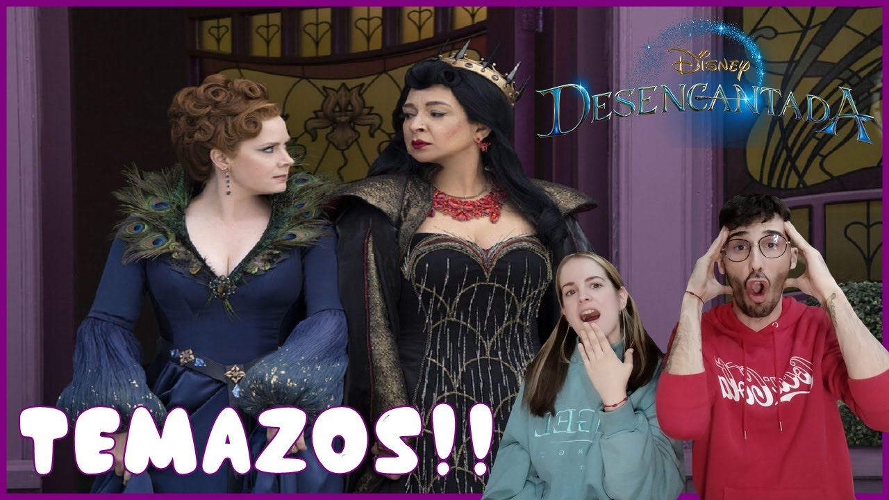 ESPAÑOLES REACCIONAN A DOBLAJE LATINO VS ESPAÑOL DE DESENCANTADA / MAS MALVADA