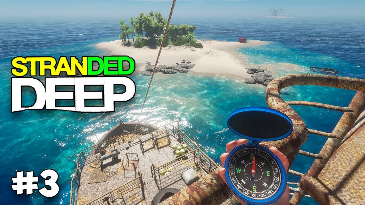 МОБИЛИЗАЦИЯ - УПЛЫВАЮ НА НОВОМ ПЛОТУ - ВЫЖИВАНИЕ - Stranded Deep #3