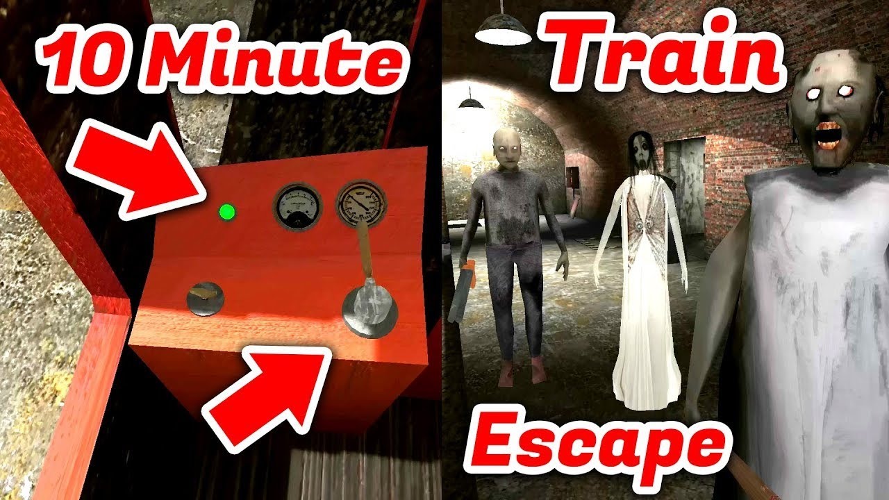 Granny 3 Me Train Se Escape | Sabse Dangerous Ending 😱