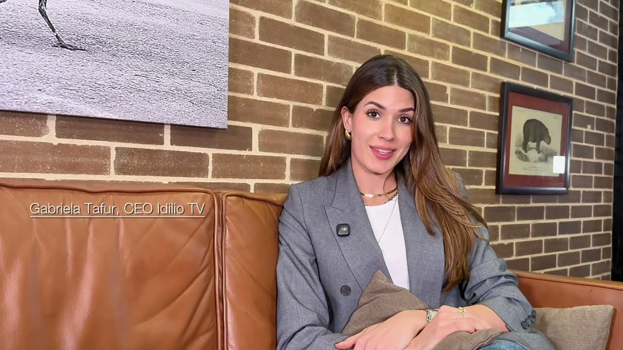 Idilio TV estrena la primera serie 100% creada con IA en América Latina - Gabriela Tafur
