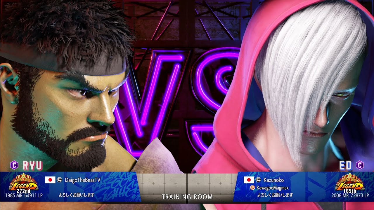 Daigo Umehara (Ryu) vs Kazunoko (ED)：ウメハラ（リュウ）vs かずのこ（ED）