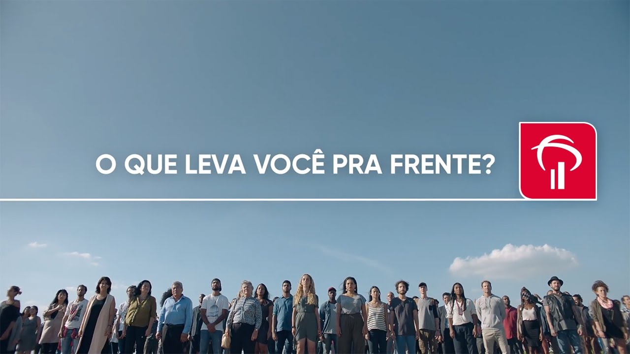 Bradesco. Pra frente.