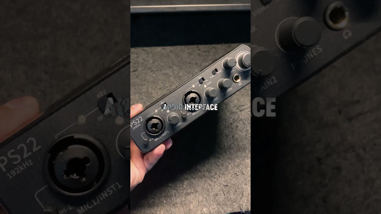 UNBOXING MAONO PS22 AUDIO INTERFACE  