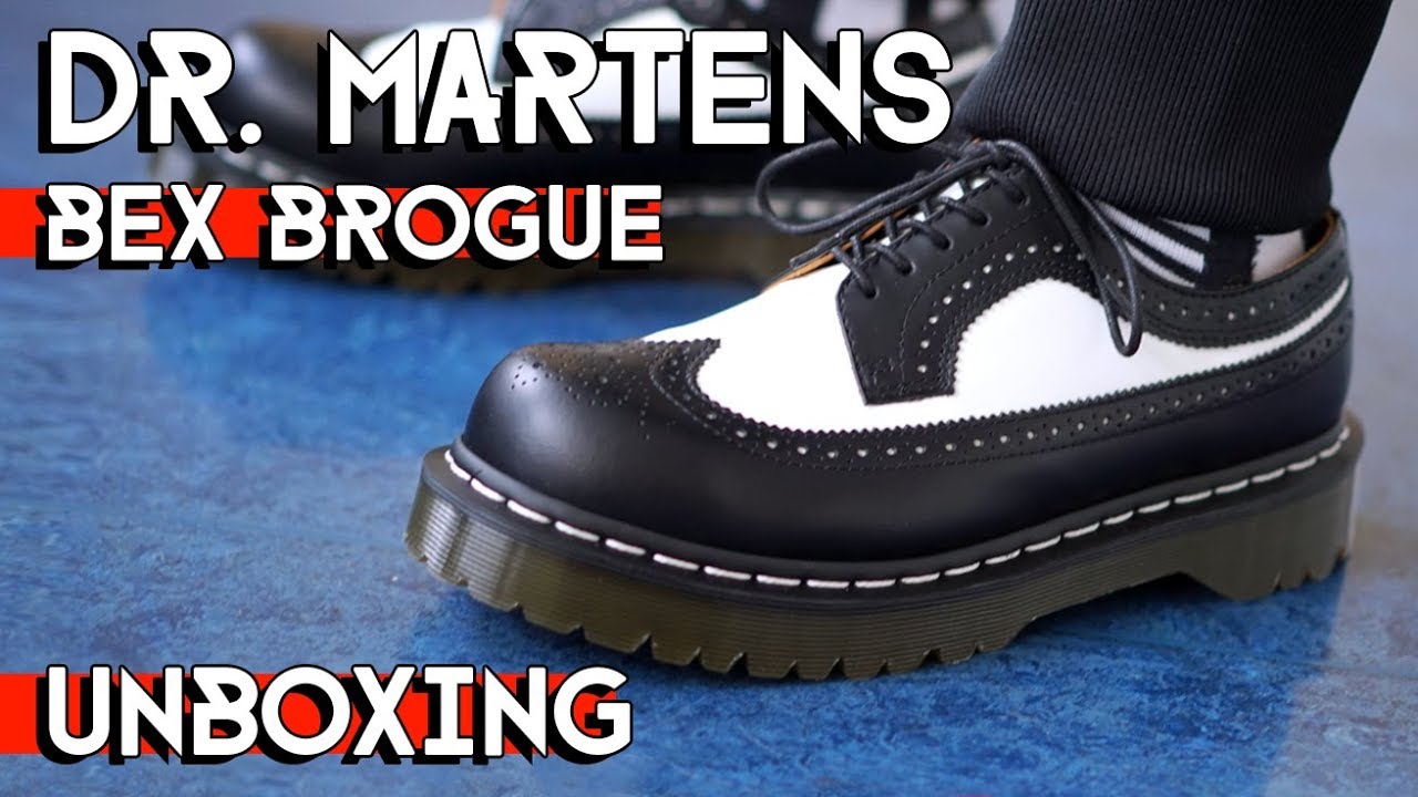 ЛУЧШАЯ ОСНЕЙНАЯ ОБУВЬ! РАСПАКОВКА БРОГИ Dr. MARTENS BEX