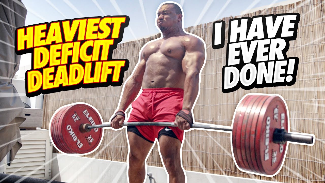 HEAVIEST DEFICIT DEADLIFT I HAVE EVER DONE!