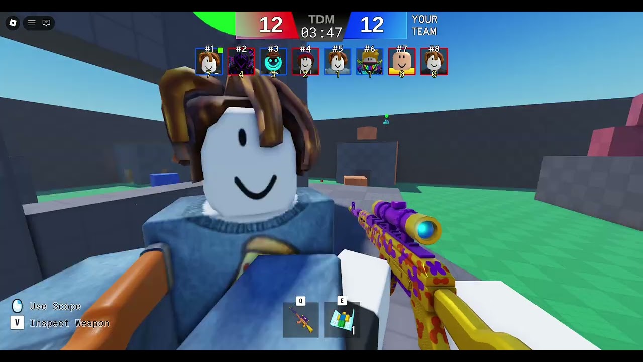 Playing deadeye roblox