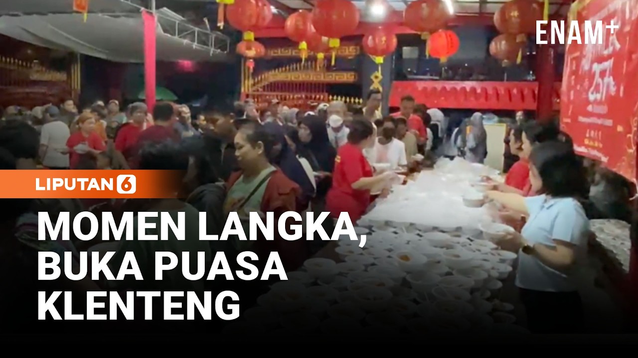 Ratusan Umat Muslim Buka Puasa Di Klenteng Hok Tek Bio Purwokerto | Liputan6