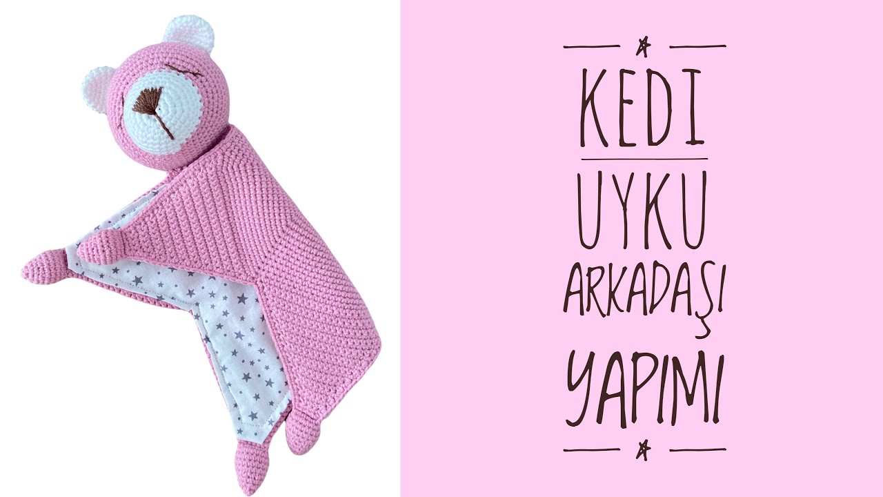Amigurumi Kedi Uyku Arkadaşı Yapımı 🐱(ENGLISH SUBTITLES)